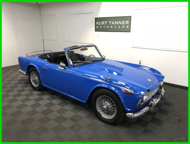 1967 TRIUMPH TR4A IRS. AMATEUR OLDER RESTORATION. RUNS AND DRIVES. DECENT DRIVER 1967 Triumph TR4A IRS 4-SPEED, 60-SPOKE WIRES, LUGGAGE RACK