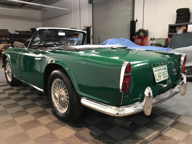 1967 Triumph TR4A 4-SPEED, 60-SPOKE WIRE WHEELS - photo 8