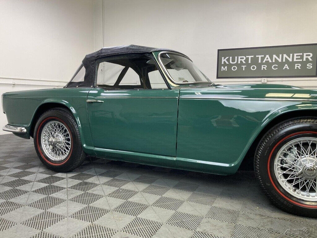1967 Triumph TR4A 1967 TRIUMPH TR4A IRS. BRITISH RACING GREEN WITH BLACK TRIM - photo 8