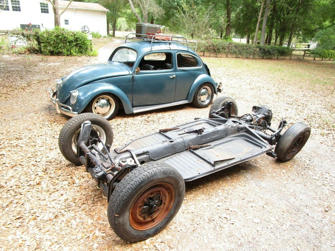 1967 Volkswagen Beetle Chassis VW Bug Kafer not Split Oval Garage Barn Find 1967 Volkswagen Beetle - Classic