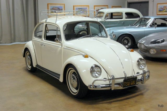 1967 Volkswagen Beetle, White with 56519 Miles available now! 1967 Volkswagen Beetle-New --