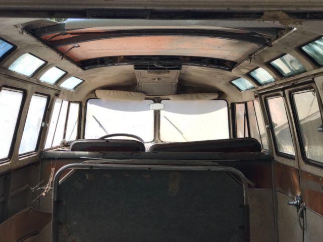 1967 Volkswagen Samba 21 Window Deluxe Barn Find patina MUST SEE 1967 Volkswagen Bus/Vanagon Deluxe
