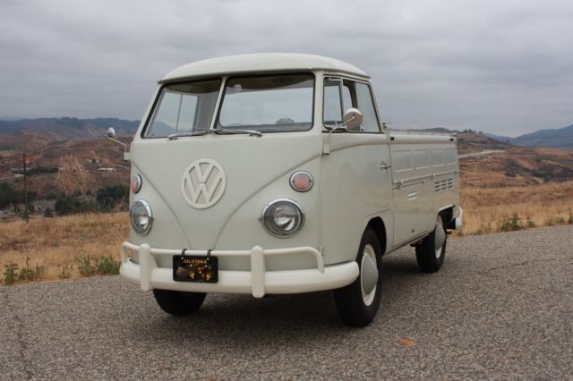 1967 Volkswagen Single Cab pickup split window 67 splitty dual treasure chest 1967 Volkswagen Other