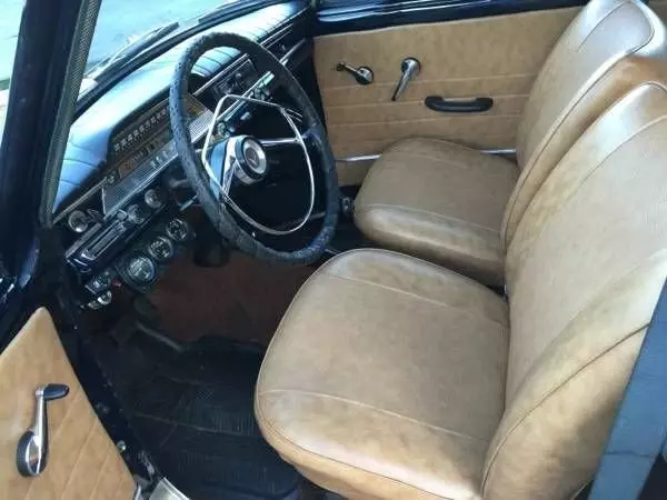 1967 Volvo Duett Custom Tan Interior, Weber Carb, Wood-Slat Roof Rack - photo 10