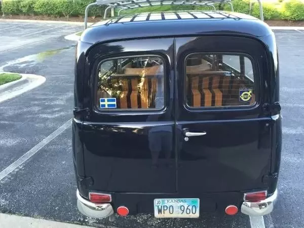 1967 Volvo Duett Custom Tan Interior, Weber Carb, Wood-Slat Roof Rack - photo 7