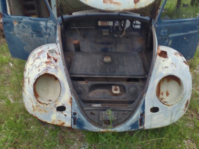 1967 VW Beetle restoration project lots of parts used 1967 Volkswagen Beetle - Classic