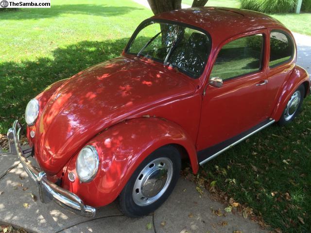 1967 VW Beetle with Factory Sunroof - Please read the detailed description below 1967 Volkswagen Beetle - Classic