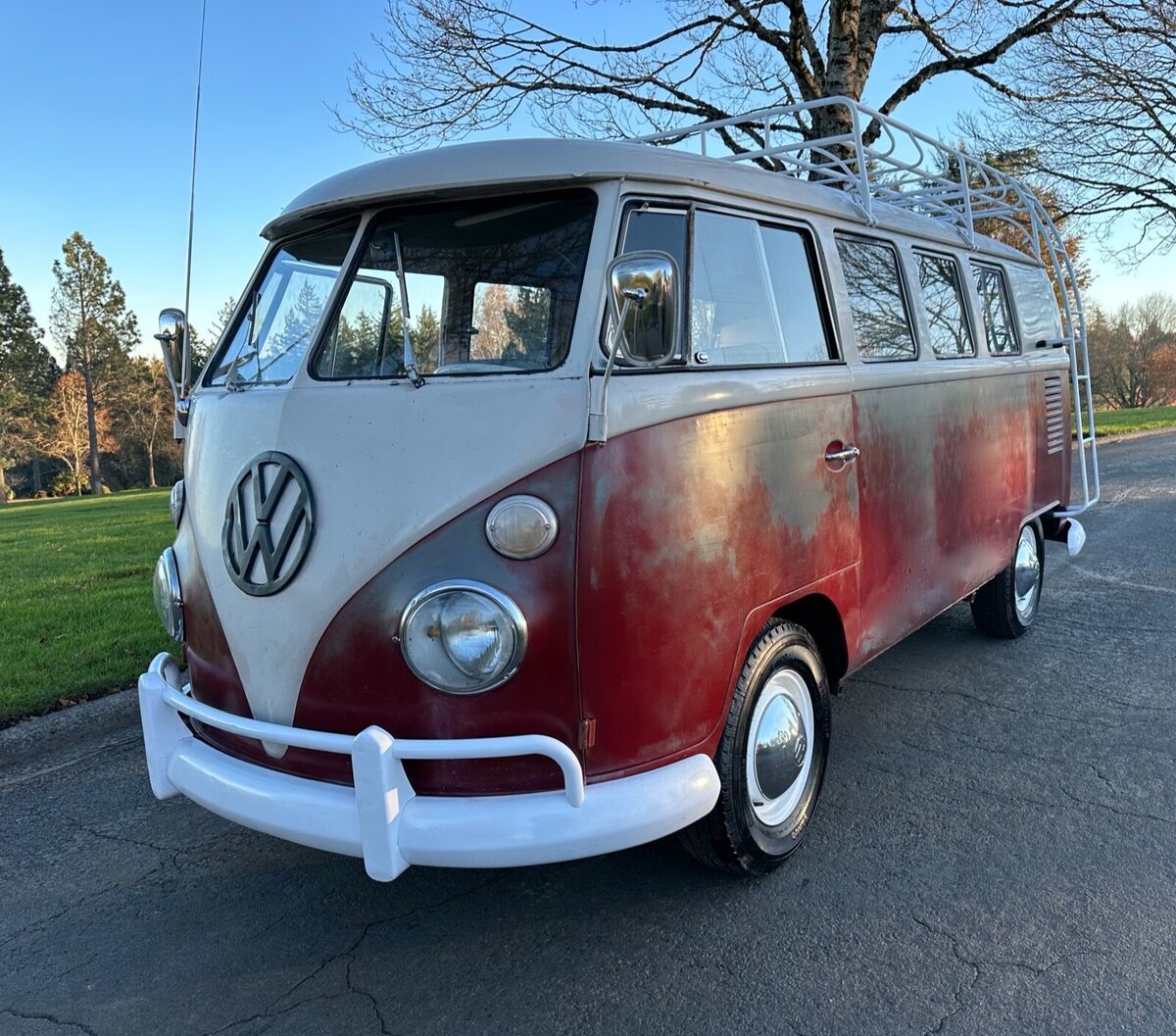 1967 vw bus T1, 11-window "Kombi split window 1967 Volkswagen Bus/Vanagon