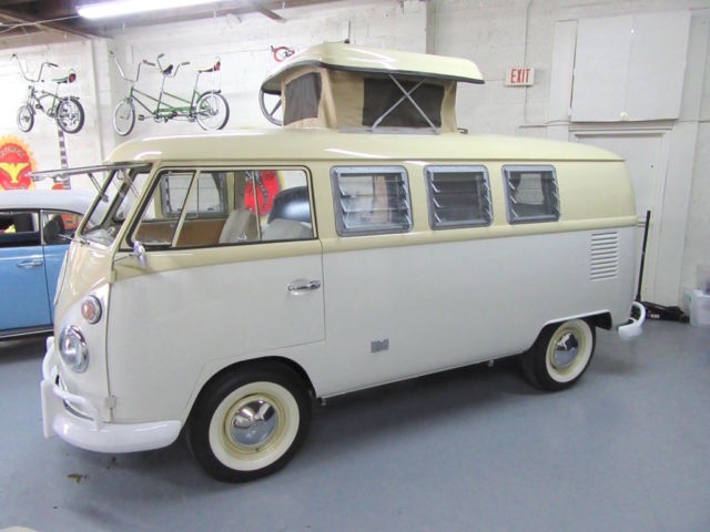 1967 VW Type II S0-42 Pop Top Camper Bus 1967 Volkswagen Bus/Vanagon