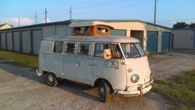 1967 VW Westfalia Bus 90% Original Rare Camper Made In Germany Project 1967 Volkswagen Bus/Vanagon