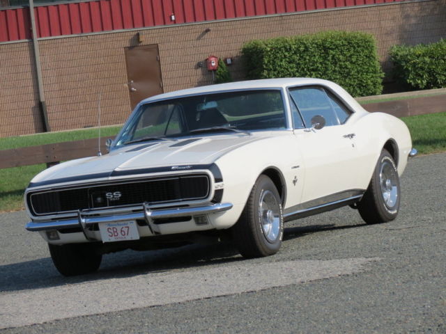 1967 White SS350 Automatic Matching Numbers AC California Car 1967 Chevrolet Camaro