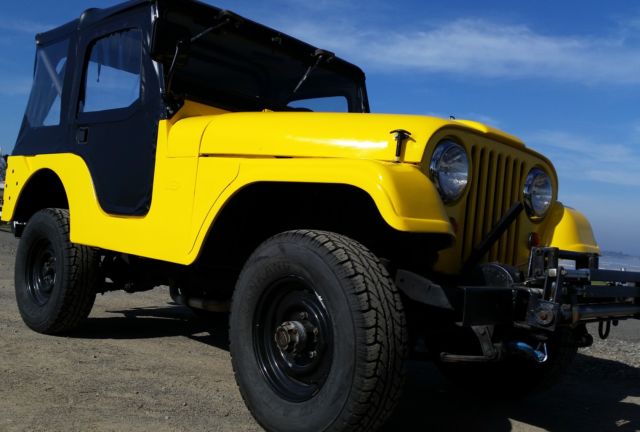1967 Willy's Jeep CJ5 Restored 225 V6 3 Speed Trans W/Warn Overdrive, PTO Winch 1967 Jeep CJ CJ