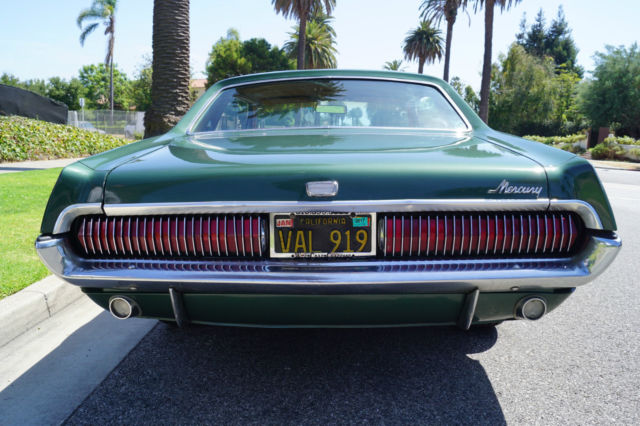 1967 Mercury Cougar XR7 COUPE ORIG CALIF OWNER 'BLACK PLATE' CAR - photo 8