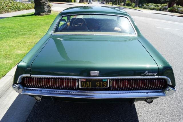 1967 Mercury Cougar XR7 COUPE ORIG CALIF OWNER 'BLACK PLATE' CAR - photo 9