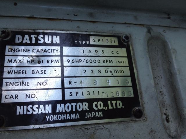 1967 Datsun Other it's actually 1967.5 - photo 6