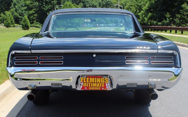 1967 Pontiac GTO Matching Numbers, Documented, Black on Black Coup - photo 4
