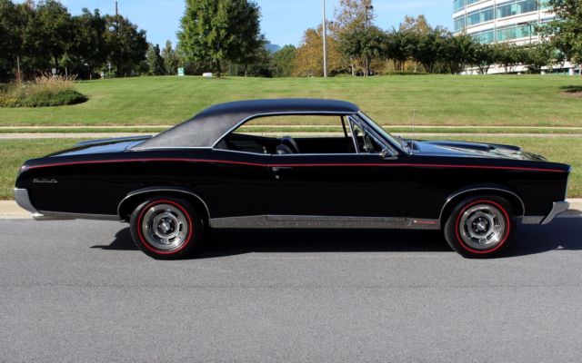1967 Pontiac GTO Matching Numbers, Documented, Black on Black Coup - photo 6