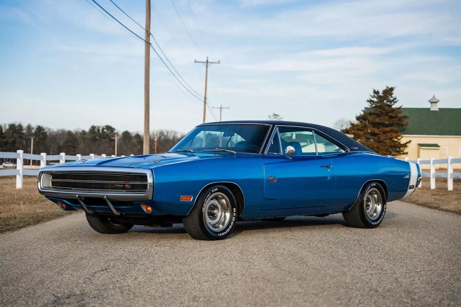 1970 Dodge Charger R/T Numbers Matching 440 B5 Blue - photo 11