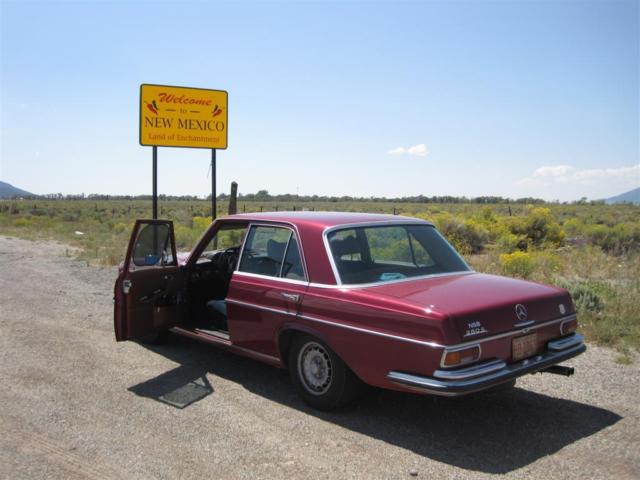 1968 Mercedes-Benz 200-Series MB-Tex cognac