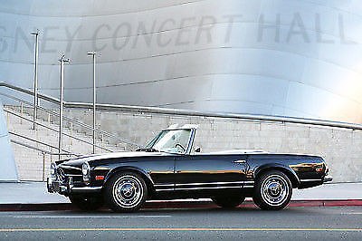 1968 250sl Mercedes Benz midnight blue w/ white interior. Low miles! MUST SEE 1968 Mercedes-Benz SL-Class converible / hard top