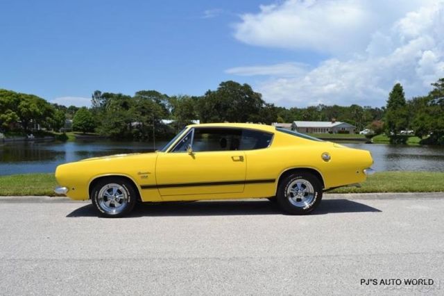 1968 Plymouth Barracuda 318 V8 Automatic Cragar SS wheels - photo 4