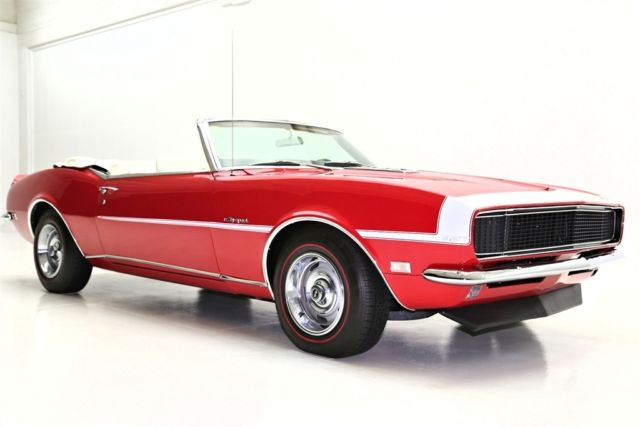 1968 327/275 4-Spd Used Manual Convertible 1968 Chevrolet Camaro 327/275 4-Spd