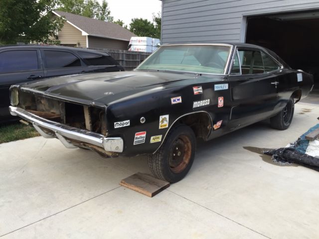 1968 68 R/T RT clean clear title project 440 big block mopar 1969 1970 69 70 1968 Dodge Charger