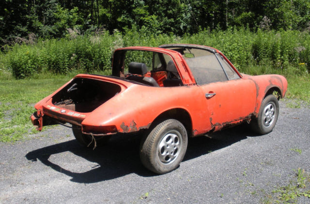 1968 911 Targa, Tangerine, No Reserve Auction 1968 Porsche 911