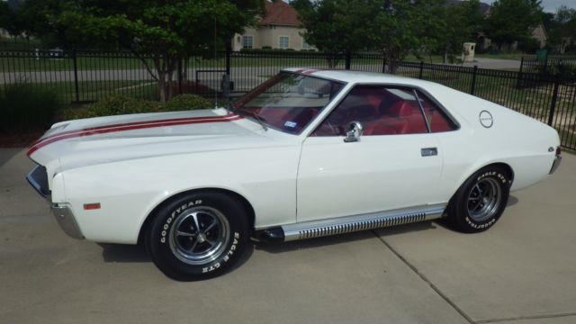 1968 AMC 390 AMX Go Pack PS/PB 1968 AMC AMX