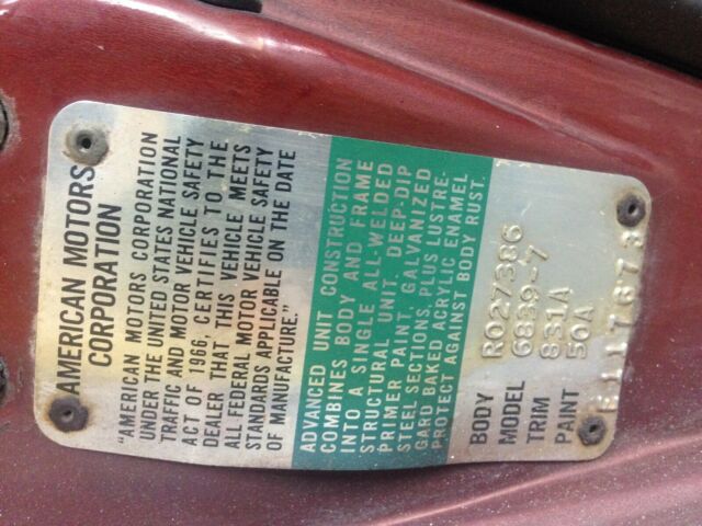 1968 AMC AMX - photo 13