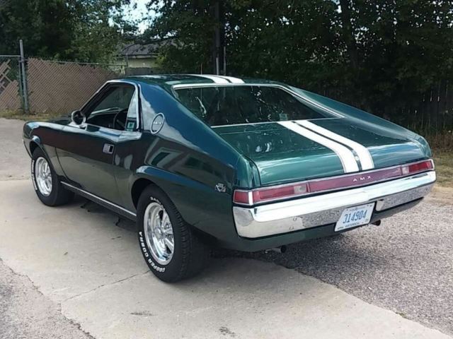 1968 AMC AMX 390 Four Speed 1968 AMC AMX Go Pack