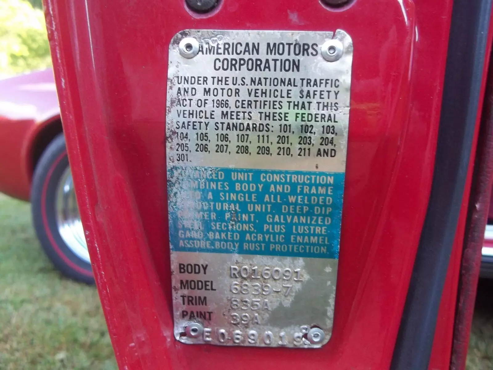 1968 AMC AMX - photo 9