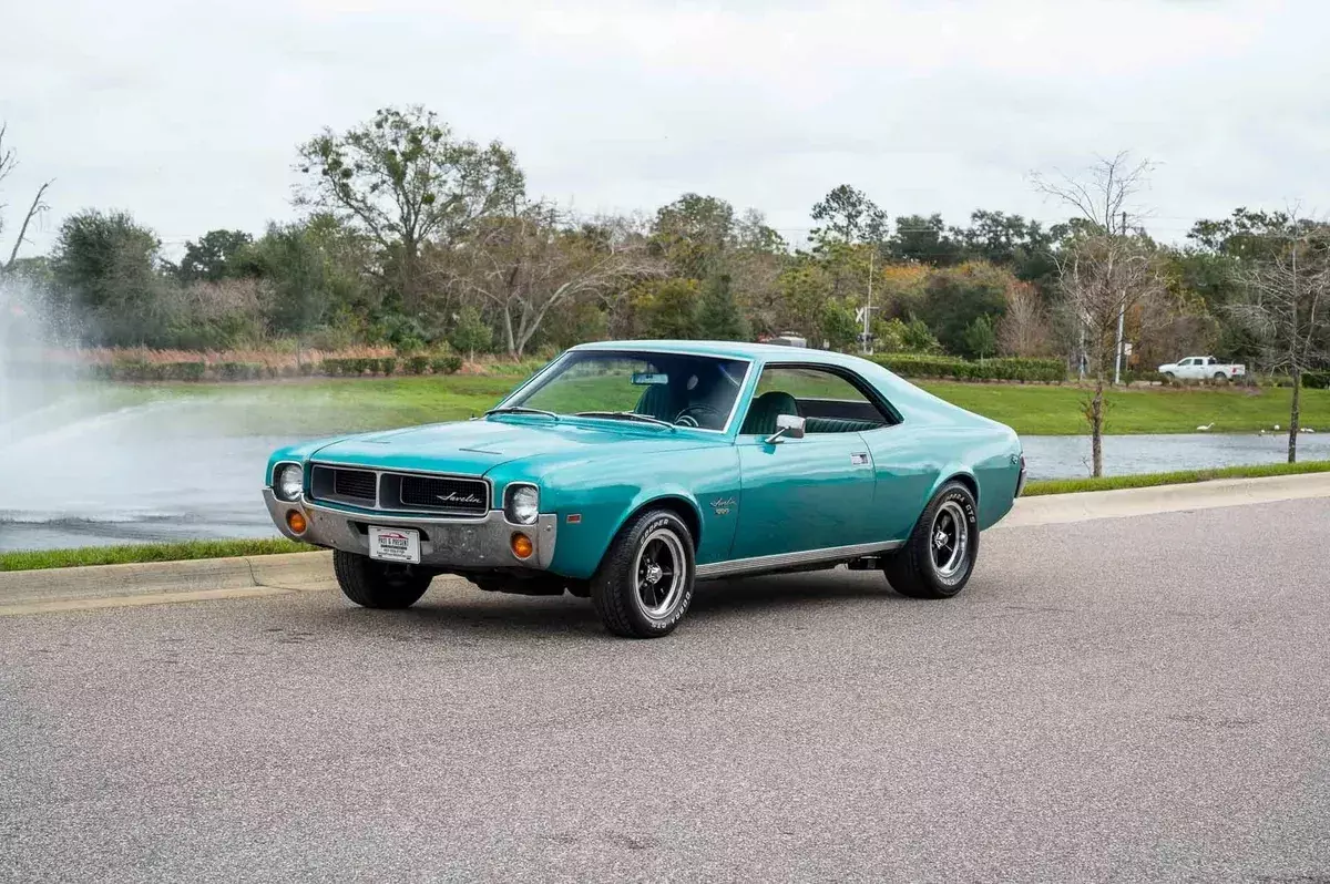 1968 AMC Javelin Factory 4 Speed Turquoise 1968 AMC Javelin Factory 4 Speed