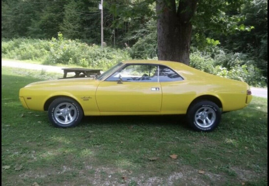 1968 AMC Javelin SST 290 Yellow RWD Automatic 1968 AMC Javelin SST 290