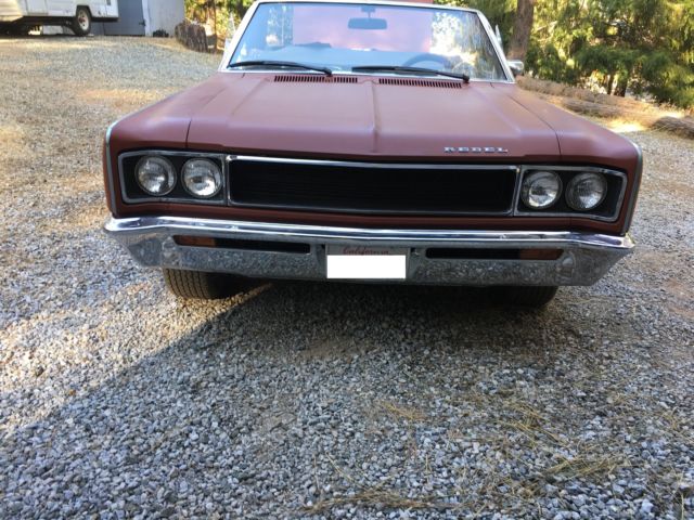 1968 AMC Rebel Convertible SST