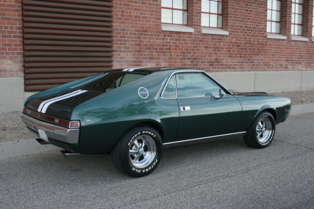 1968 AMX 390 4 Speed CA Car Original Drivetrain PDB PS 8 Track SOLID CAR 1968 AMC AMX