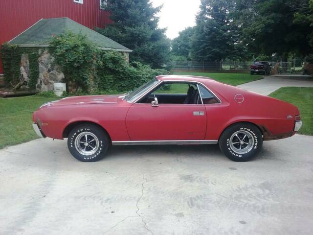 1968 AMX original 390 4 speed Go Pak Car, Floors and trunk in great shape 1968 AMC AMX