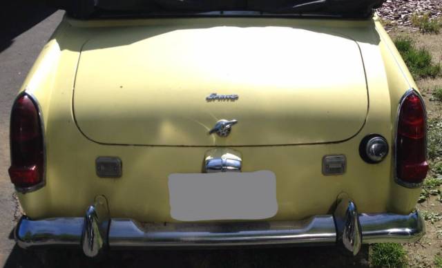 1968 Austin Healey Sprite Convertible - photo 4