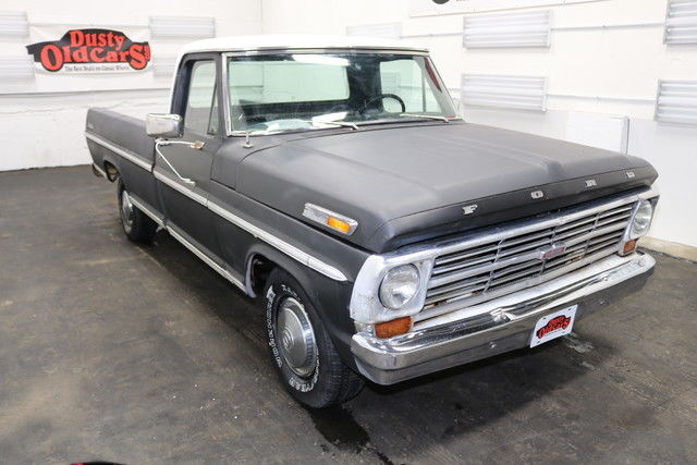 1968 Black Runs Drives Body Int Fair 360V8 3 spd auto! 1968 Ford F-100 Runs Drives Body Int Fair 360V8 3 spd auto