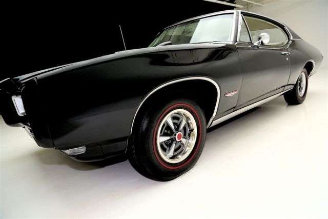 1968 Pontiac GTO Black/Black PHS AC 400/350 - photo 11