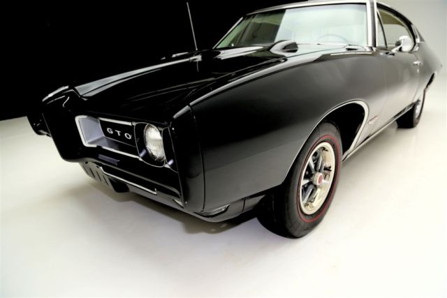 1968 Pontiac GTO Black/Black PHS AC 400/350 - photo 12