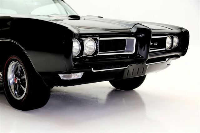 1968 Pontiac GTO Black/Black PHS AC 400/350 - photo 5