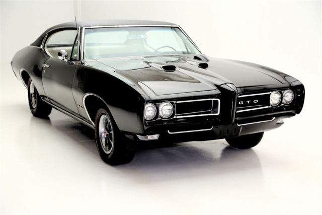 1968 Pontiac GTO Black/Black PHS AC 400/350 - photo 6