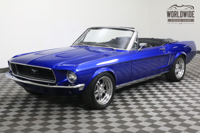1968 Ford Mustang CONVERTIBLE V8 SHOW CAR 4 WHEEL DISC BRAKES