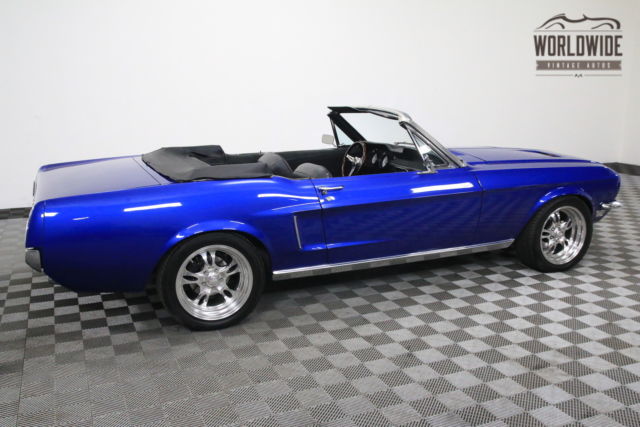 1968 Ford Mustang CONVERTIBLE V8 SHOW CAR 4 WHEEL DISC BRAKES - photo 10