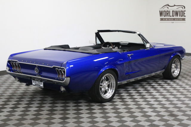 1968 Ford Mustang CONVERTIBLE V8 SHOW CAR 4 WHEEL DISC BRAKES - photo 12