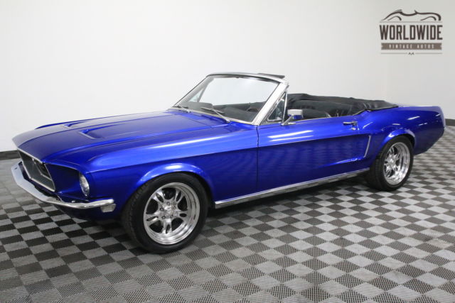 1968 Ford Mustang CONVERTIBLE V8 SHOW CAR 4 WHEEL DISC BRAKES - photo 3