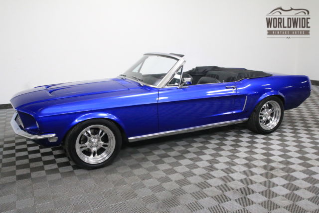 1968 Ford Mustang CONVERTIBLE V8 SHOW CAR 4 WHEEL DISC BRAKES - photo 5