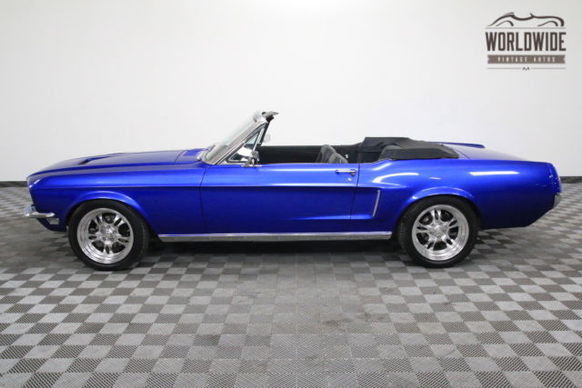 1968 Ford Mustang CONVERTIBLE V8 SHOW CAR 4 WHEEL DISC BRAKES - photo 7