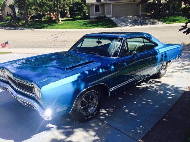 1968 Bright Blue (QQ1) Metallic GTX 1968 Plymouth GTX